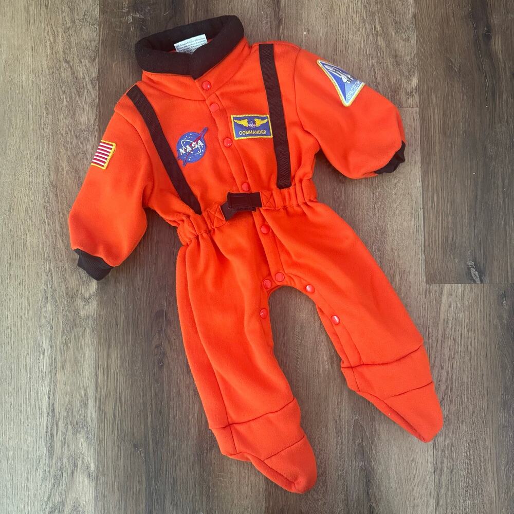 Aeromax Get Real Gear NASA-themed Astronaut Commander Infant Jumpsuit Costume